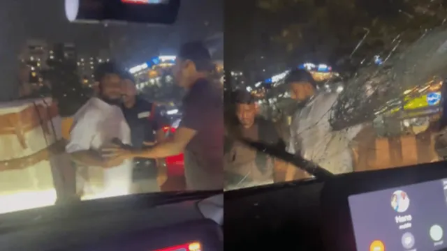 bengaluru-man-attacks-family-travelling-with-baby-in-car-breaks-windshield-viral-video